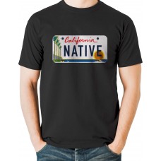 Native California License Plate